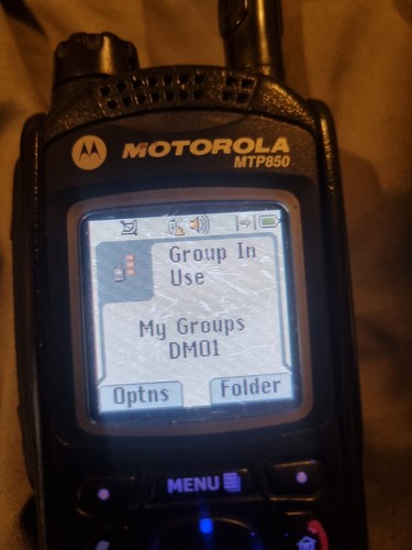 Motorola mtp850 uhf digital - motorola,